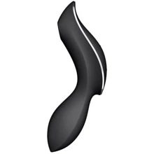 Вакуумный стимулятор с вибрацией Satisfyer Curvy Trinity 2 Black: Для кого Для женщин