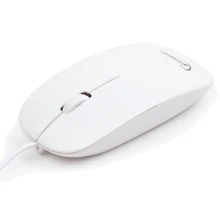 Мышь Gembird MUS-103-W: Интерфейс подключения проводная USB