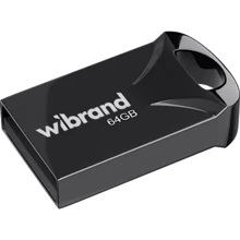 USB-флешка Wibrand 64Gb Hawk USB 2.0 Black (WI2.0/HA64M1B): Стандарт USB USB 2.0