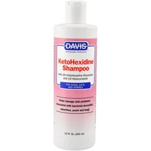 Шампунь с 2% хлоргексидином и 1% кетоконазолом Davis KetoHexidine Shampoo для собак и котов с заболеваниями кожи 0.355 л: Тип средства Шампуни