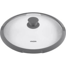 Кришка Vinzer 28 см (89252): Тип Кришка з силіконовим ободом