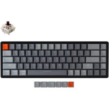 Клавіатура Keychron K6 Aluminum Frame 68 keys, Gateron Brown, Hot-Swap, RGB, Black (W3_KEYCHRON): Підключення беспроводное