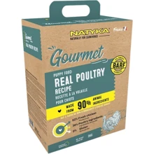 Полувлажный корм Natyka Gourmet Puppy Real Poultry для щенков с птицей 3 кг (5430001795059): Тип Полувлажный корм