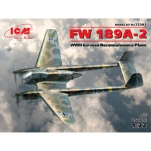 Немецкий самолет-разведчик FW 189A-2 WWII German Reconnaissance Plane (ICM72292): Производитель ICM