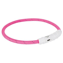 Ошейник Trixie для собак светящийся с USB розовый L-XL 65 cм 7 мм (4053032127081): Производитель Trixie