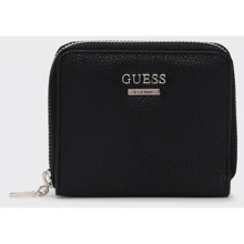 Жіночий гаманець Guess Michy Slg Small Zip Around чорний (SWVG7584370-BLA): Стать жіночий