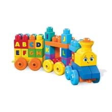 Конструктор Mega Bloks Музыкальный паровозик 50 деталей (FWK22): Производитель Mega Bloks