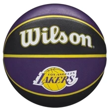 Мяч для игры Wilson NBA TEAM Tribute LA lakers баскетбольный size 7 (WTB1300XBLAL): Вид Баскетбольные