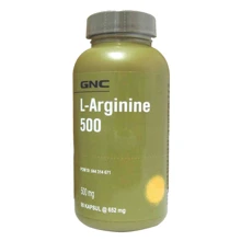 Аминокислота для спорта GNC L-Arginine 500 90 caps: Вкус Без вкуса