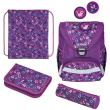 Ранец школьный укомплектованный Herlitz ULTRALIGHT PLUS Flowers (50026807): Возрастная группа от 6 до 10 лет