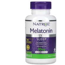 Natrol Advanced Sleep Melatonin Мелатонин 10 мг 100 таблеток: Форма выпуска Таблетки