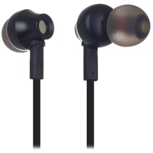 Наушники Ergo ES-290i Black: Тип конструкции вакуумные