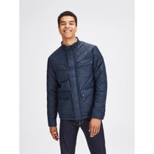 Куртка Jack & Jones 94316926 46 синяя демисезон: Вид Куртки