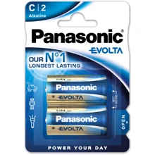 Panasonic C LR14 Evolta 2шт (LR14EGE/2BP): undefined undefined