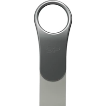 USB-флешка Silicon Power 64GB Mobile C80 USB 3.0 Silver (SP064GBUC3C80V1S): Стандарт USB USB 3.0