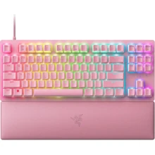 Клавиатура Razer Huntsman V2 Tenkeyless Red Switch Quartz (RZ03-03942000-R3M1): Подключение проводное