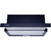 Вытяжка Minola HTL 6314 BL 750 LED: Тип воздухоочистителя Рециркуляция, Отвод