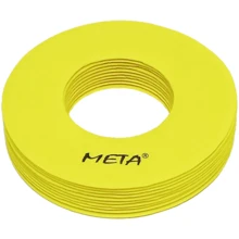 Набор плоских фишек с отверстиями Meta Flat Marker with hole Set Of 10 желтый Уни 19 см (2102005004): undefined undefined