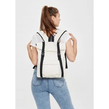 Женский рюкзак Sambag RollTop Milton молочный (24211011): Пол Женский