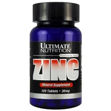Ultimate Nutrition Zinc 30 mg 120 tabs: Пол Унисекс