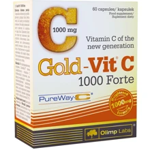 Olimp Gold-Vit C 1000 Forte Витамин С 60 капсул: Пол Унисекс