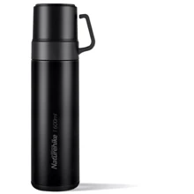 Термос Naturehike NH17S020-B 304 сталь чорний 0.6 л (6927595724132): Виробник Naturehike