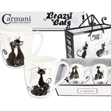 Подарочный набор Carmani 2 чашки Crazy cats 400 ml (017-2601): Производитель Carmani