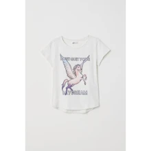 Футболка H & M 5679927 134-140 см світло-сіра: Тип футболки