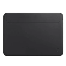 WIWU Skin Pro 2 Leather Sleeve Black for MacBook Pro 14" M4 | M3 | M2 | M1: Цвет черный (Black)