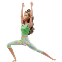 Кукла Barbie Made to move Шатенка (GXF05): Возраст от 3 лет