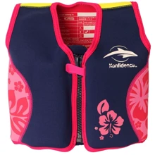 Плавательный жилет Konfidence Original Jacket Navy/Pink/Hibiscus M (KJ05-B-05): Производитель Konfidence