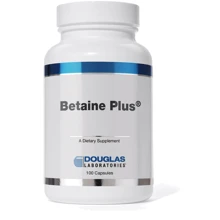 Douglas Laboratories Betaine Plus 100 Caps (DOU-01229): Тип Бетаина гидрохлорид