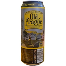Пиво Old Prague Bohemian Premium Lager 0.5 ж/б (PLS5552): Объем, л 0.5
