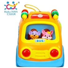 Игрушка Huile Toys "Веселый автобус" (988): Возраст от 1.5 лет