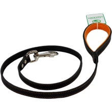 Поводок кожаный Lucky Pet 1x120 см черный (4820224217505): Тип Поводок