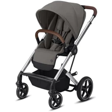 Коляска Cybex Balios S Lux SLV Soho Grey с бампером (520001247): Тип коляски Прогулочная