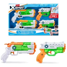 Набор водных бластеров X-Shot Fast Fill Combo Pack 2 Micro And 2 Nano (11856R): Производитель X-Shot