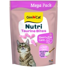 Витамины GimCat NUTRI TAURINE BITES QUARK для кошек с сыром и таурином 425 г (G-419671): Вид Снеки