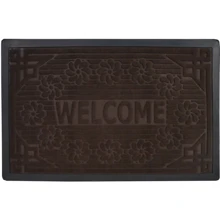 Коврик под двери Мой Дом Welcome 50х80 см коричневый (TZR01458/Br): undefined undefined