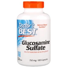 Doctor's Best Best Glucosamine Sulfate 750 mg 180 Caps (DRB-00086): Тип Глюкозамін