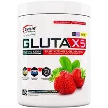 Аминокислота для спорта Genius Nutrition Gluta X5 405 g/45 servings/Strawberry: Вкус Клубника