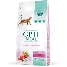 Сухой корм Optimeal Adult Cats для взрослых кошек со вкусом ягненка 10 кг (4820083909986): Тип Сухой корм