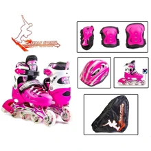 Комплект Роликов Scale Sport. Pink (размер 34-37): Цвет розовый