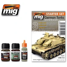 Набір забруднення MIG (AMMO) A-MIG-7412: Німецькі танки A-MIG-7412: Виробник MIG (AMMO)