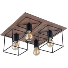 Люстра Nowodvorski 9044 Coba E27 4x60W IP20 Brown: Тип Декоративні люстри