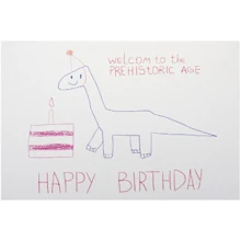Открытка PAPAdesign "Welcome to the prehistoric age": Производитель PAPAdesign