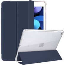 Аксессуар для iPad BeCover Tri Fold Soft TPU with Pencil mount Deep Blue for iPad 10.2 (2019-2021) (708456): Цвет синий