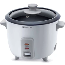 Рисоварка Sencor SRM 0600WH: Об'єм каструлі, л 0.6
