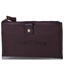 Мужская сумка борсетка Wanlima коричневая (W91011560013-coffee): Пол Мужской