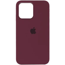 Чохол для iPhone ArmorStandart Silicone Case Marsala для iPhone 13 Pro Max (ARM59982): Колір бордовый